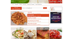Desktop Screenshot of cookingitaly.net